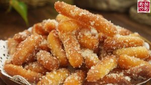 Bánh nếp tẩm mạch nha (Giang Mễ Điều)